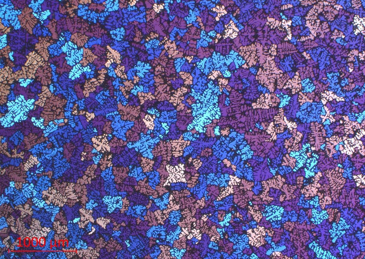 Gefügeuntersuchung am metallografisch präparierten Schliff