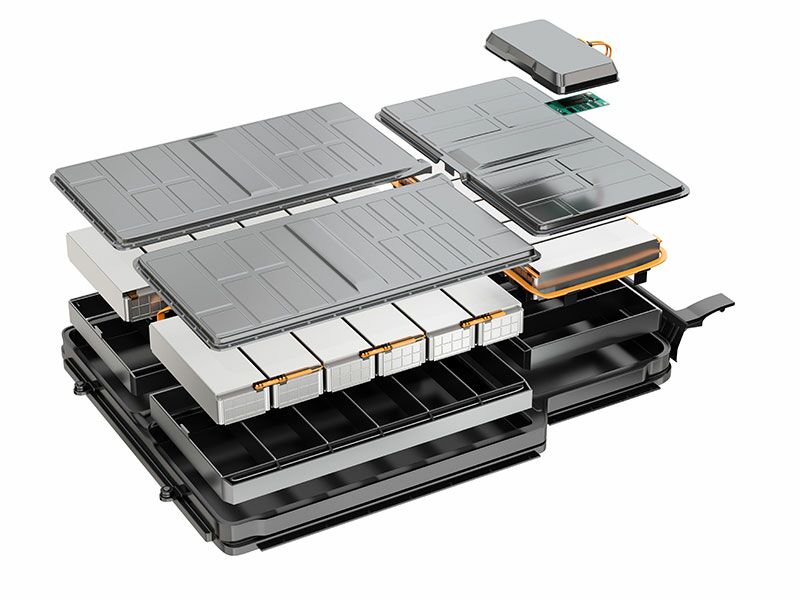 Batteriepacks eines Elektrofahrzeugs