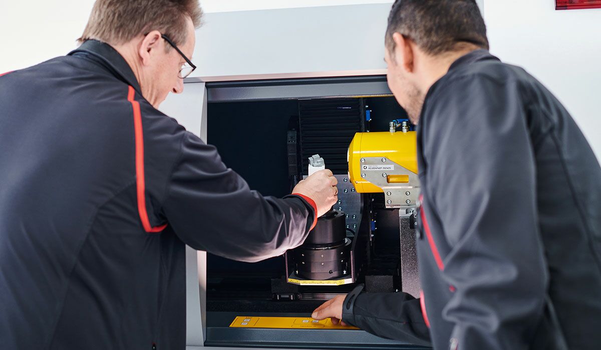 Computertomographie zur Detektion der inneren Strukturen
