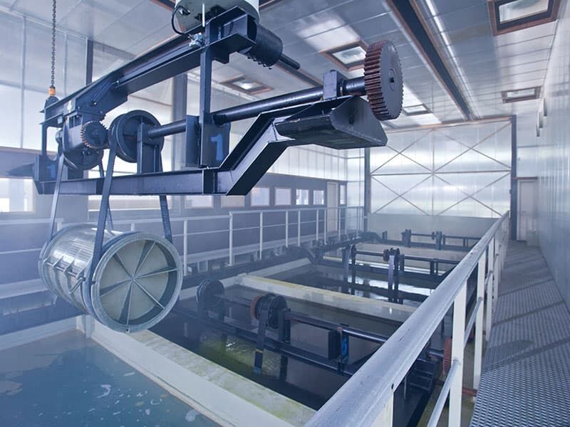 Testing of galvanic coatings