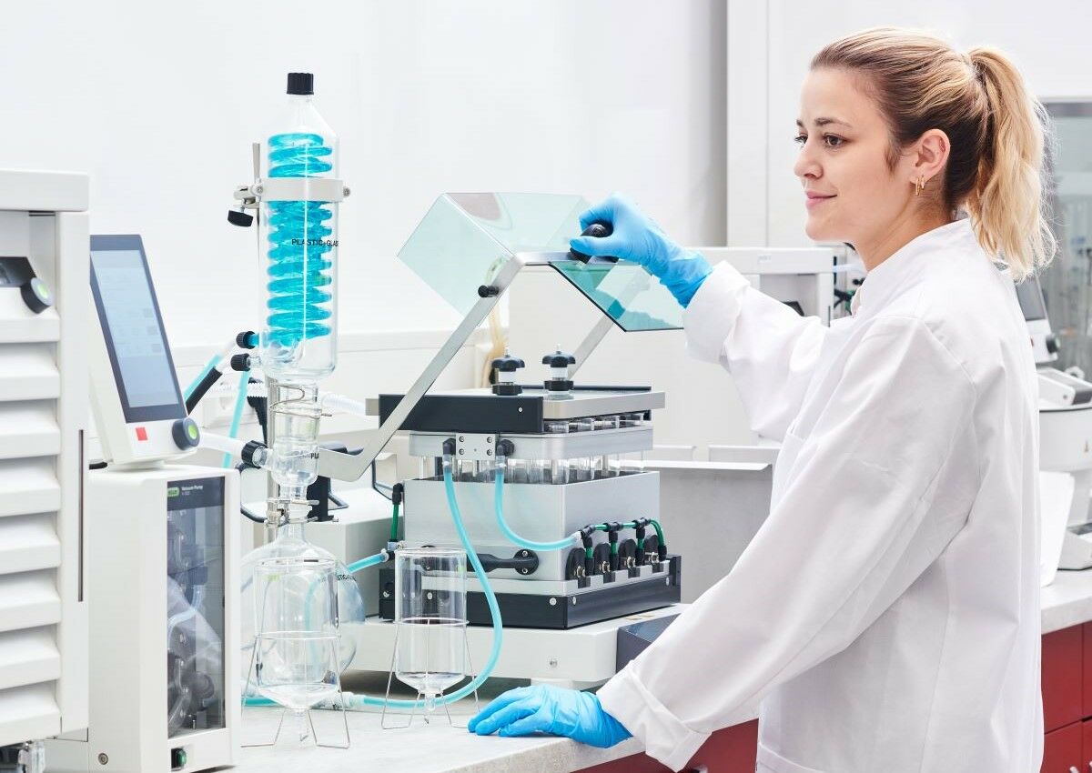 PAH analysis: Concentration of the sample in the vaporiser
