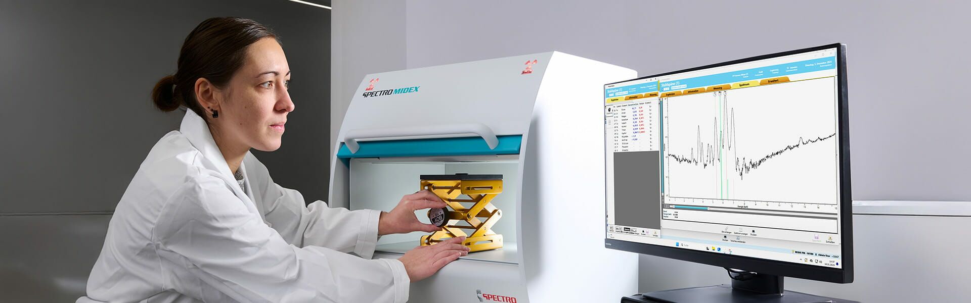 X-ray fluorescence analysis XRF
