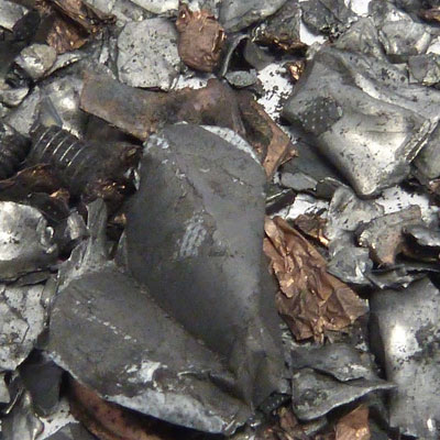 Analyse von Recyclingfraktionen von Batteriezellen