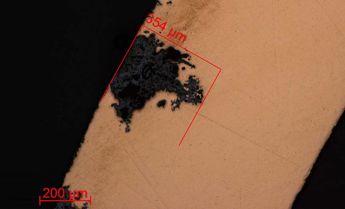 Metallographische Werkstoffprüfung und Schadensanalyse für die Luft- und Raumfahrtindustrie