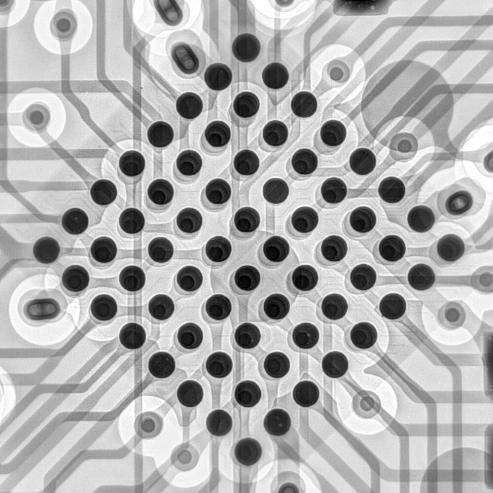 BGA - Ball Grid Array in 2D X-ray