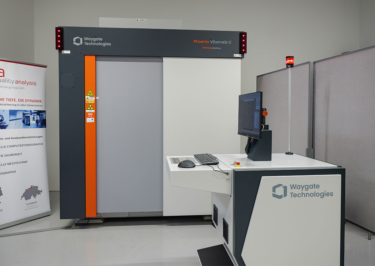 Neue CT-Anlage V|tome|x C450 mit Scatter|correct