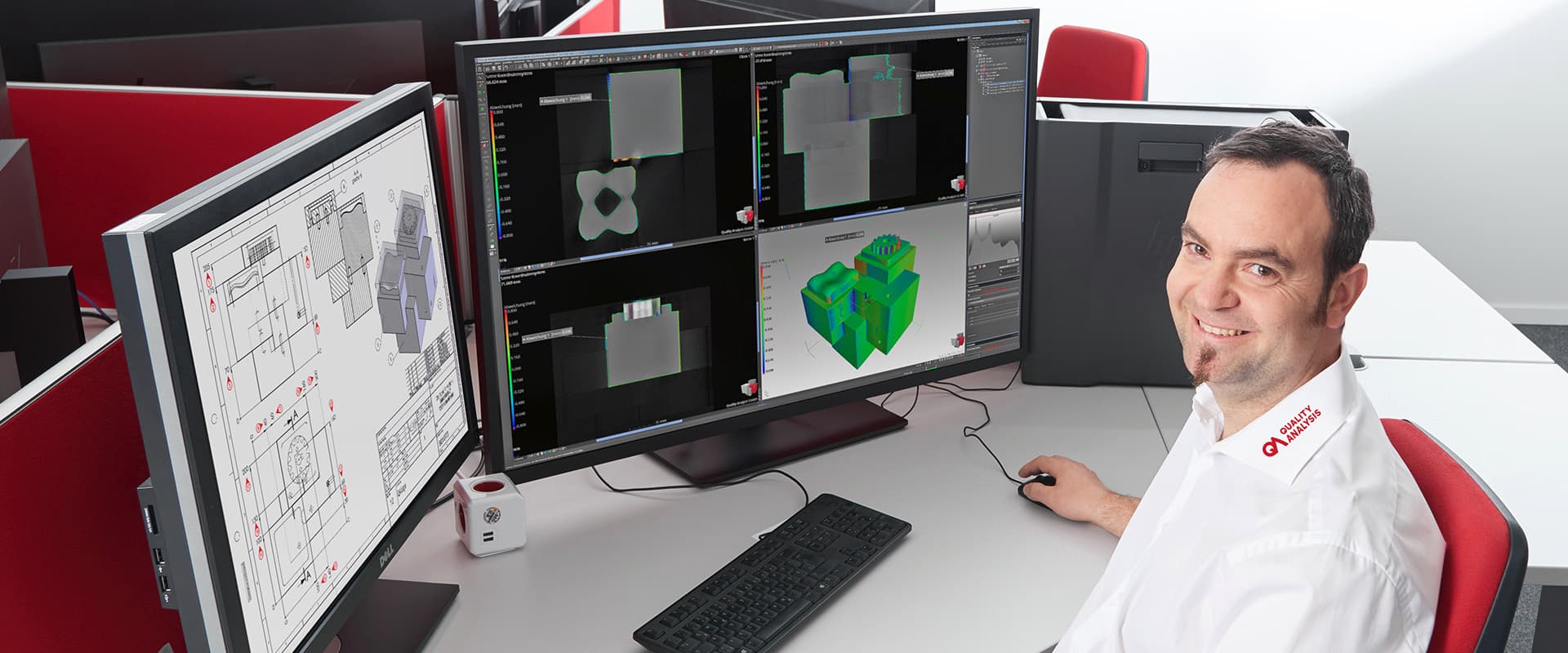 Materialanalysen, Restschmutzanalyse, Messaufgaben: Auswertung